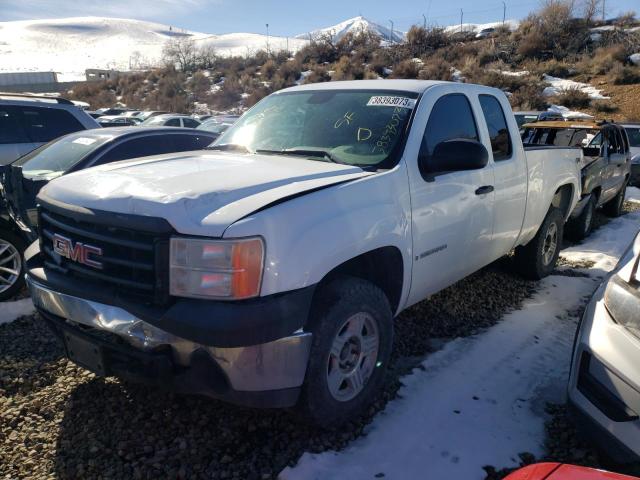 1GTEK19088Z249369 - 2008 GMC SIERRA K1500 WHITE photo 1