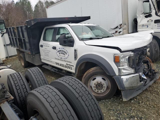 1FD0W5HT0MED61405 - 2021 FORD F550 SUPER DUTY WHITE photo 1