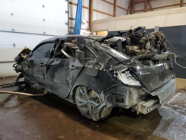 SHHFK7H94JU210957 - 2018 HONDA CIVIC SPORT TOURING BLACK photo 2