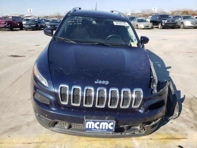 1C4PJLCS8GW178031 - 2016 JEEP CHEROKEE LATITUDE BLUE photo 5