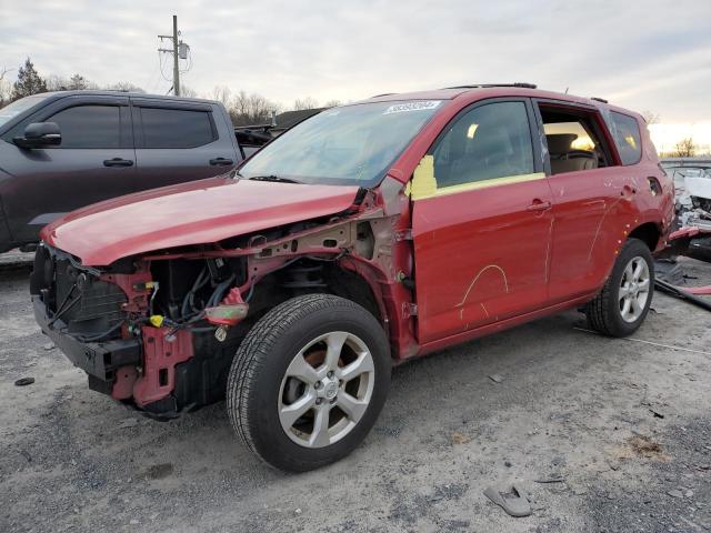 2T3DF4DV9AW080280 - 2010 TOYOTA RAV4 LIMITED RED photo 1