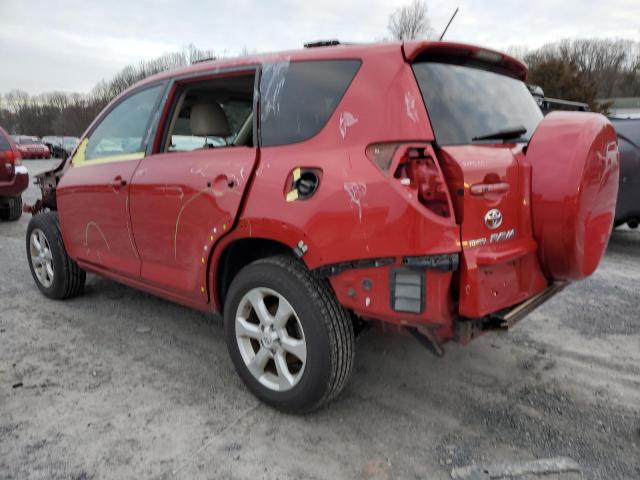 2T3DF4DV9AW080280 - 2010 TOYOTA RAV4 LIMITED RED photo 2