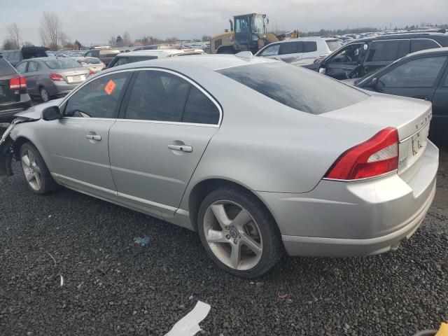 YV1992AH1A1120344 - 2010 VOLVO S80 T6 SILVER photo 2