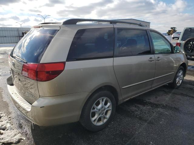 5TDBA22C04S015500 - 2004 TOYOTA SIENNA XLE TAN photo 3