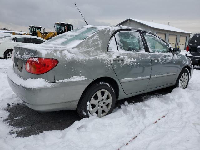 2T1BR32E53C084321 - 2003 TOYOTA COROLLA CE SILVER photo 3