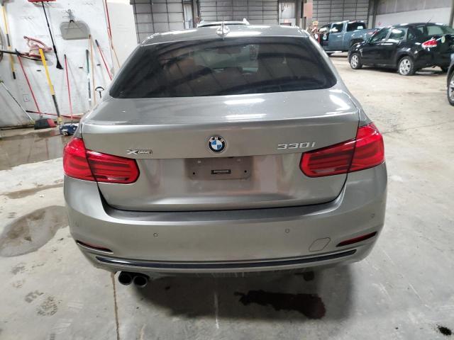 WBA8D9C34HA011796 - 2017 BMW 330 XI SILVER photo 6