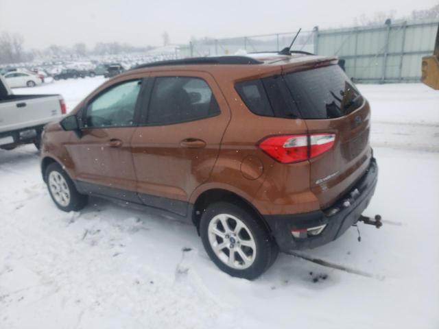 MAJ6P1UL5JC192635 - 2018 FORD ECOSPORT SE BROWN photo 2