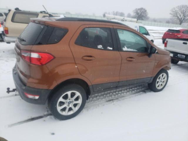 MAJ6P1UL5JC192635 - 2018 FORD ECOSPORT SE BROWN photo 3