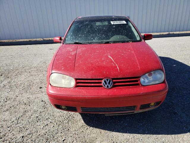 9BWGL61J044040731 - 2004 VOLKSWAGEN GOLF GLS RED photo 5