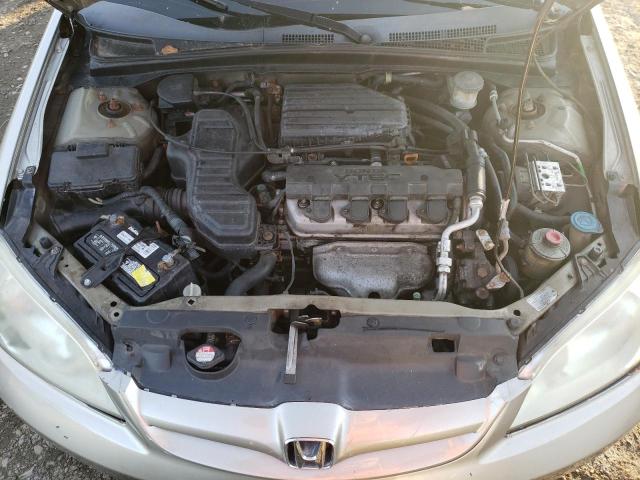 2HGES26715H565376 - 2005 HONDA CIVIC EX BEIGE photo 11