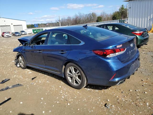 5NPE34AF2JH726177 - 2018 HYUNDAI SONATA SPORT BLUE photo 2