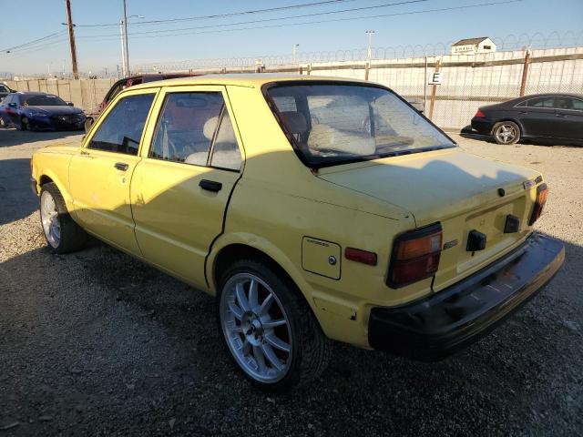 JT2AL21E3C4464617 - 1982 TOYOTA TERCEL DELUXE YELLOW photo 2