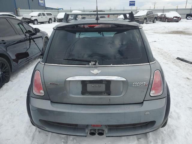 WMWRE33546TL22839 - 2006 MINI COOPER S GRAY photo 6