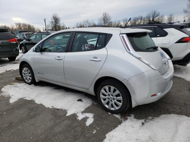 1N4AZ0CPXDC425464 - 2013 NISSAN LEAF S SILVER photo 2