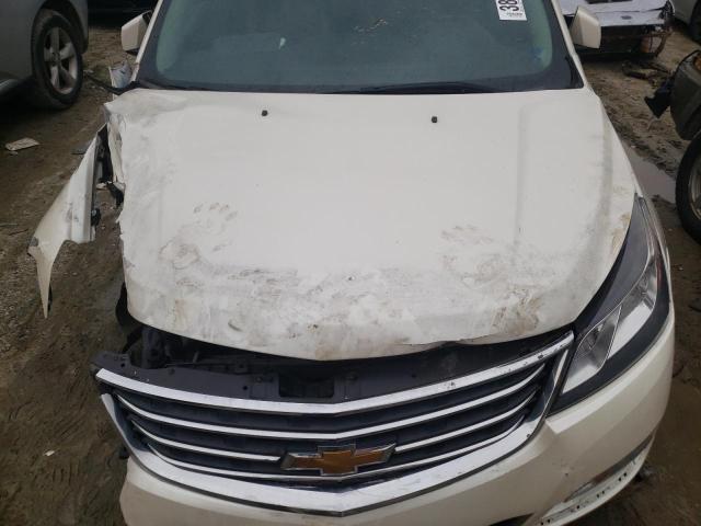 1GNKVJKD1EJ175687 - 2014 CHEVROLET TRAVERSE LTZ WHITE photo 12