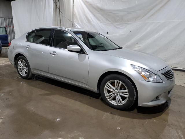 JN1CV6AR4AM453369 - 2010 INFINITI G37 SILVER photo 4