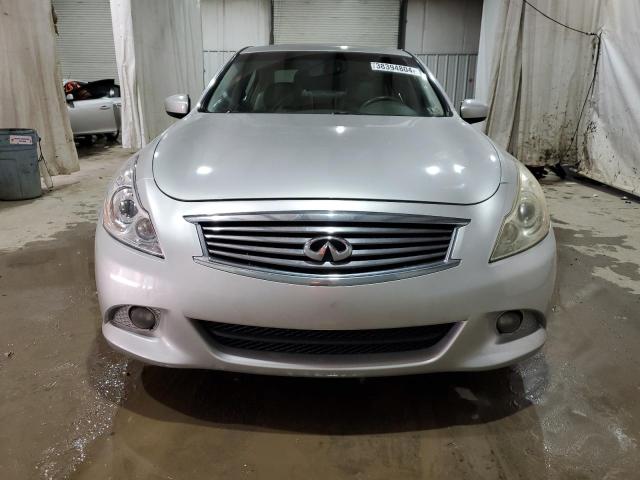 JN1CV6AR4AM453369 - 2010 INFINITI G37 SILVER photo 5