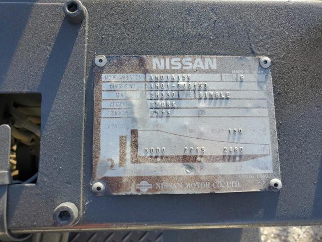 AH01A15V - 2004 NISSAN FORKLIFT ORANGE photo 10