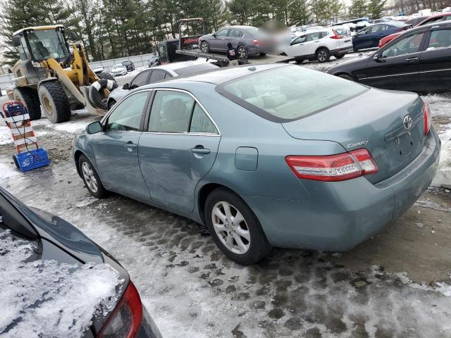 4T1BF3EK4BU664926 - 2011 TOYOTA CAMRY BASE TEAL photo 2