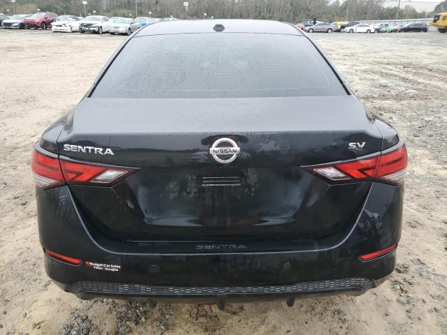 3N1AB8CV9LY277084 - 2020 NISSAN SENTRA SV BLACK photo 6