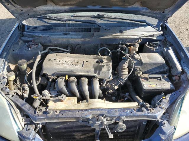 2T1KR32E04C256563 - 2004 TOYOTA COROLLA MA XR BLUE photo 11