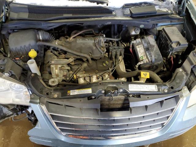 2A4RR5D10AR176237 - 2010 CHRYSLER TOWN & COU TOURING BLUE photo 12