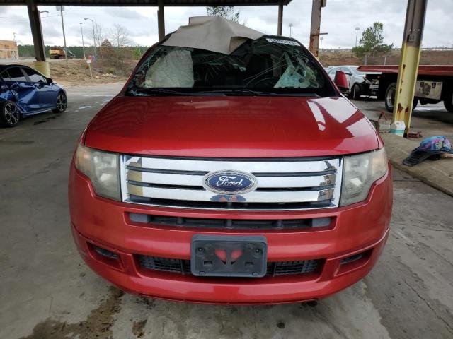 2FMDK3AC1ABA24664 - 2010 FORD EDGE SPORT BURGUNDY photo 5