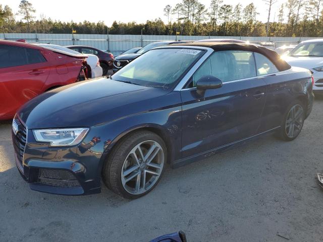 WAUY8LFFXH1075252 - 2017 AUDI A3 PREMIUM PLUS BLUE photo 1