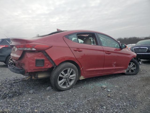 KMHD84LF8HU410482 - 2017 HYUNDAI ELANTRA SE RED photo 3