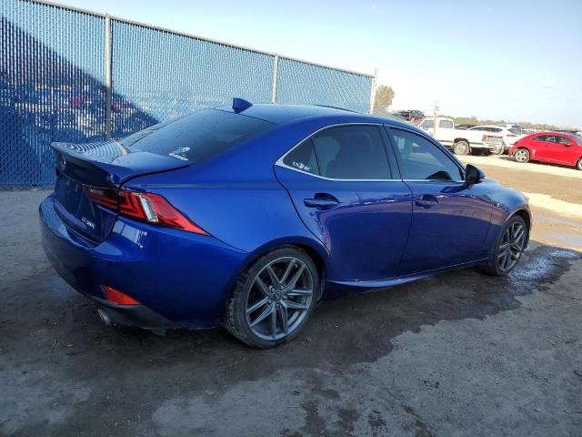 JTHBA1D20G5009042 - 2016 LEXUS IS 200T BLUE photo 3