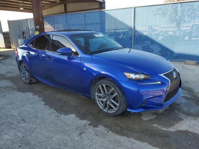 JTHBA1D20G5009042 - 2016 LEXUS IS 200T BLUE photo 4