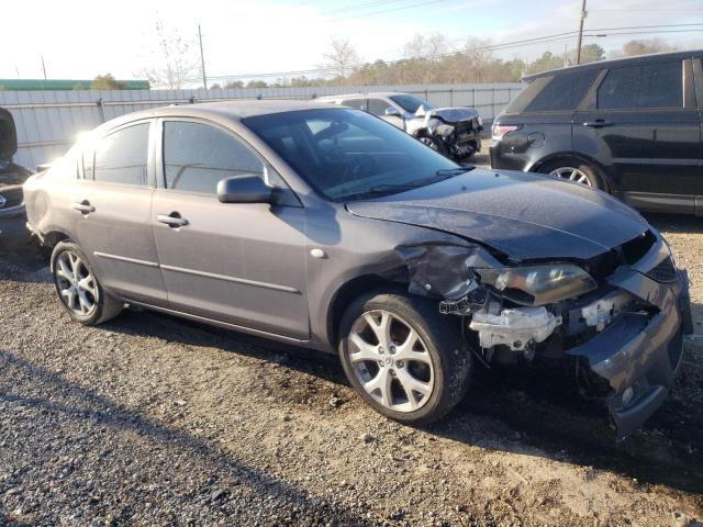 JM1BK32F681140436 - 2008 MAZDA 3 I GRAY photo 4