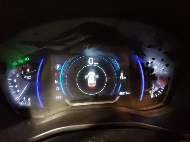 5NMS3CAD7KH075431 - 2019 HYUNDAI SANTA FE SEL Սպիտակ լուսանկար 9