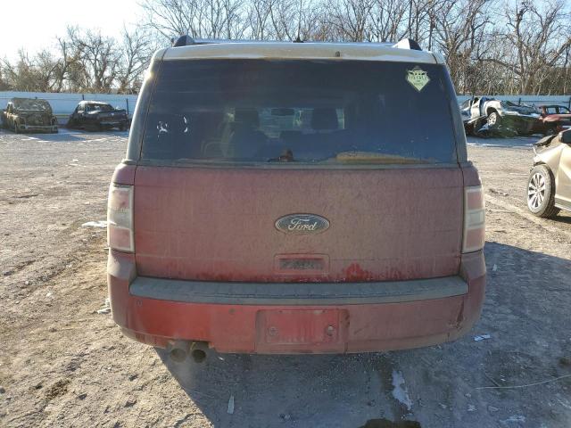 2FMDK51C99BA58133 - 2009 FORD FLEX SE RED photo 6