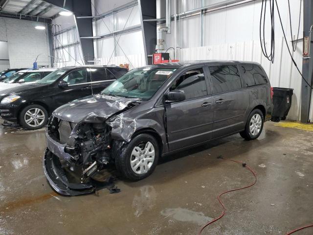 2C4RDGBG4FR738378 - 2015 DODGE GRAND CARA SE GRAY photo 1