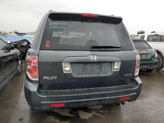 2HKYF18696H527899 - 2006 HONDA PILOT EX GRAY photo 6