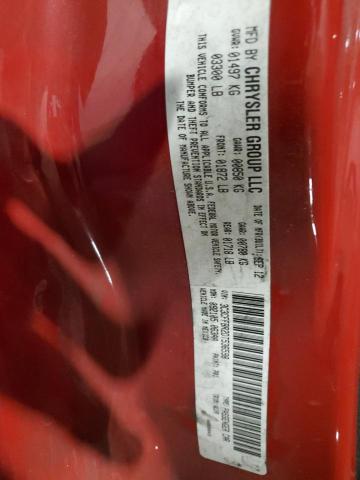 3C3CFFBR2DT536598 - 2013 FIAT 500 SPORT RED photo 13