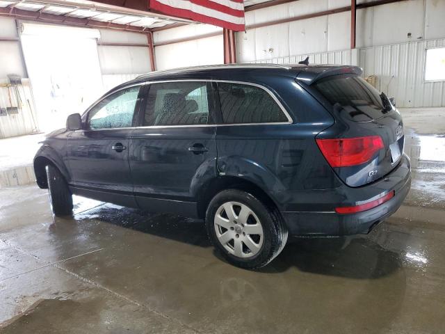 WA1AY74L79D016447 - 2009 AUDI Q7 3.6 QUATTRO BLUE photo 2