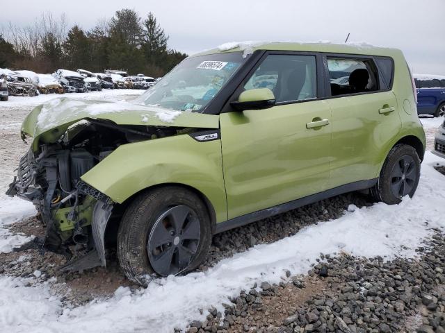 KNDJN2A26F7747913 - 2015 KIA SOUL GREEN photo 1