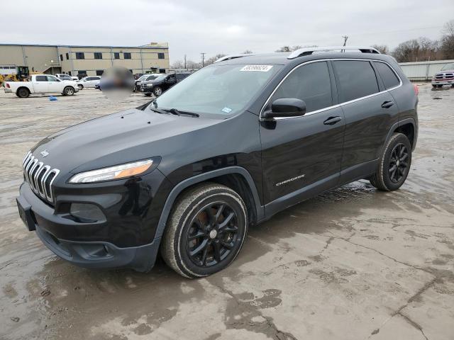 1C4PJLCS6FW701383 - 2015 JEEP CHEROKEE LATITUDE BLACK photo 1