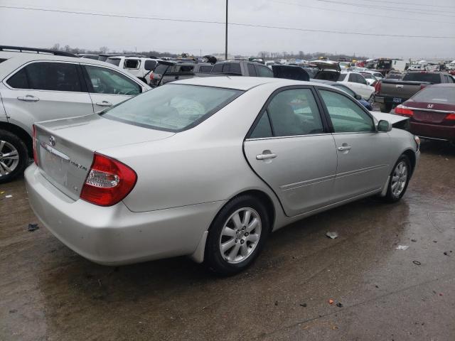 4T1BF32K13U062006 - 2003 TOYOTA CAMRY LE SILVER photo 3