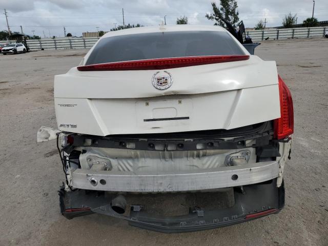 1G6AA5RA4D0131371 - 2013 CADILLAC ATS WHITE photo 6