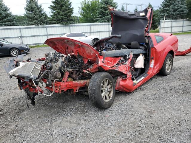 1ZVHT80N075326461 - 2007 FORD MUSTANG RED photo 1