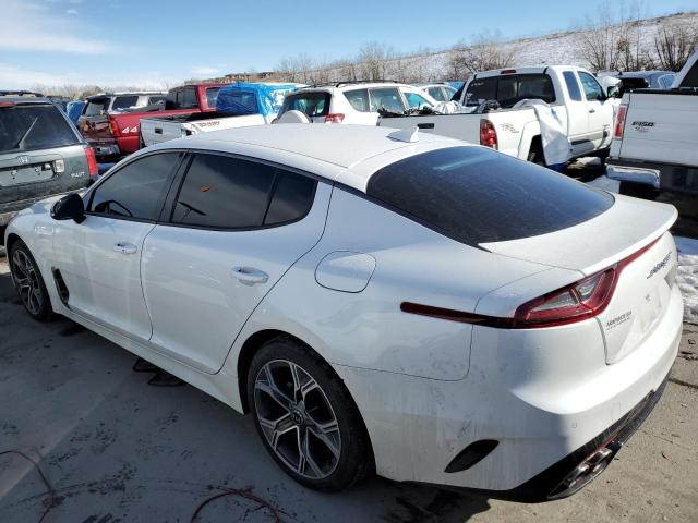 KNAE15LA7L6087186 - 2020 KIA STINGER WHITE photo 2