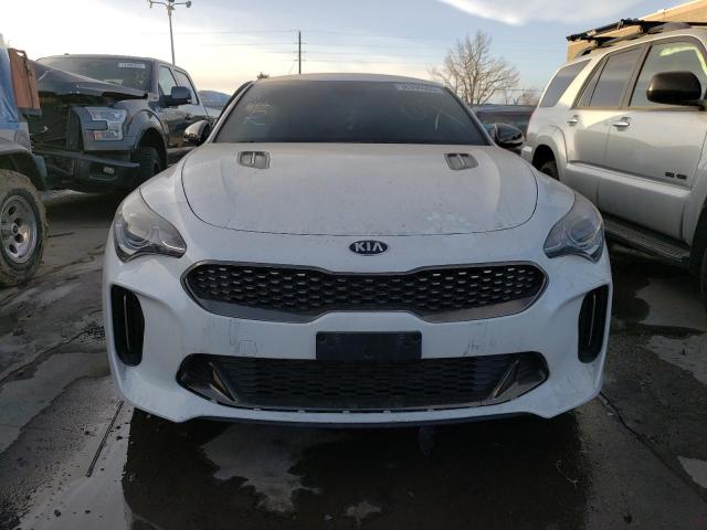 KNAE15LA7L6087186 - 2020 KIA STINGER WHITE photo 5