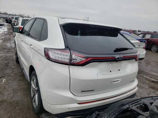 2FMTK4AP4FBC35997 - 2015 FORD EDGE SPORT WHITE photo 6