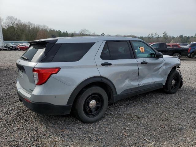 1FM5K8ABXNGB29260 - 2022 FORD EXPLORER POLICE INTERCEPTOR GRAY photo 3