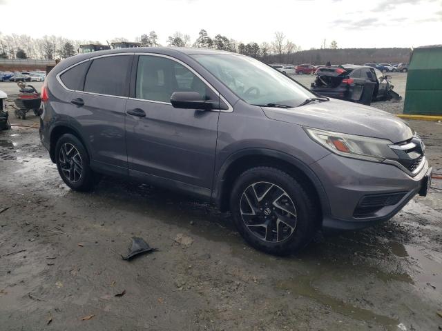 5J6RM3H42GL024260 - 2016 HONDA CR-V SE GRAY photo 4