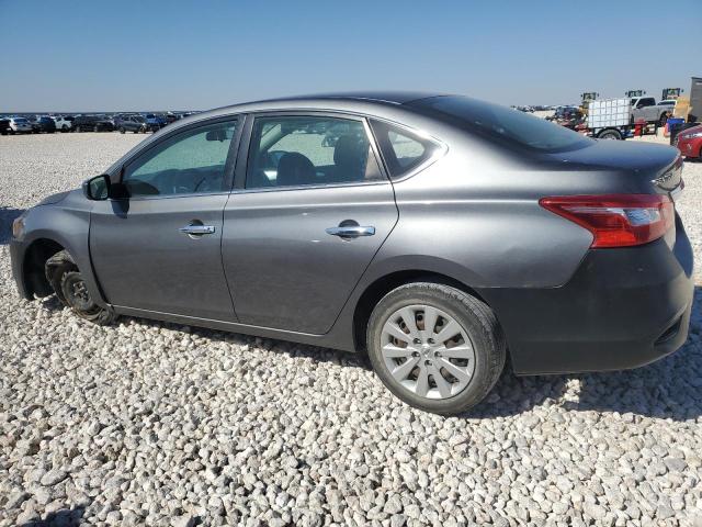 3N1AB7AP4KY280536 - 2019 NISSAN SENTRA S GRAY photo 2