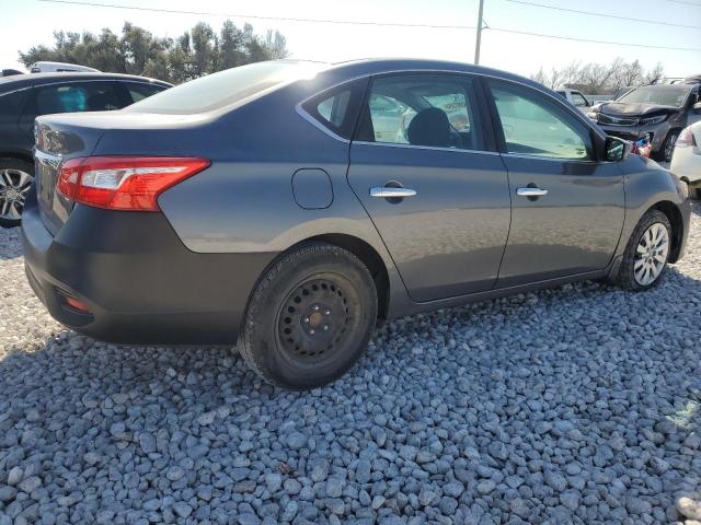 3N1AB7AP4KY280536 - 2019 NISSAN SENTRA S GRAY photo 3